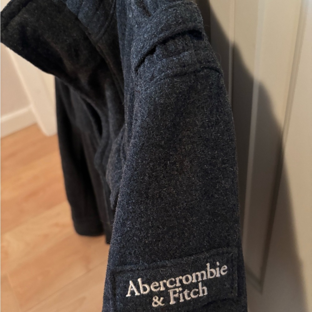 Abercrombie & Fitch Men's Dark Gray Jacket - Picture 3 of 4